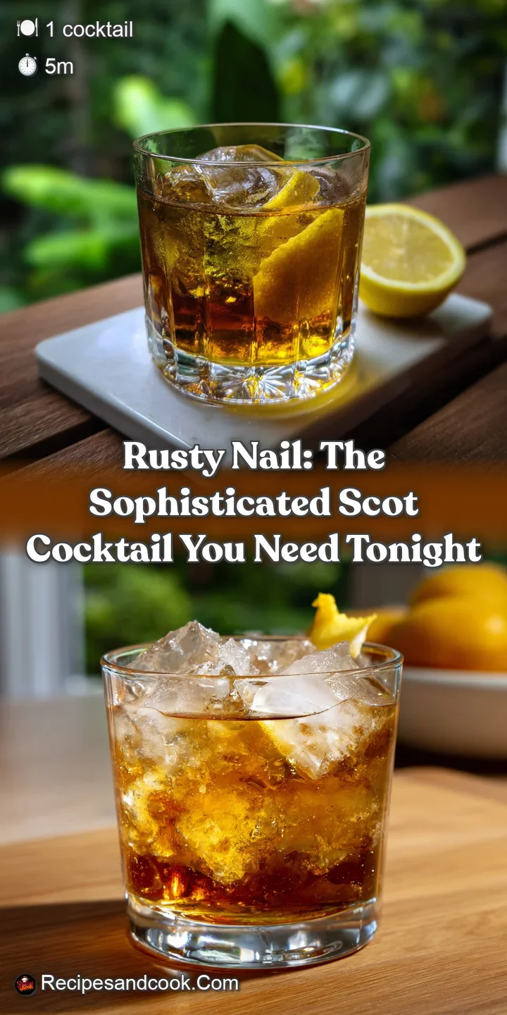 Rusty Nail: The Sophisticated Scot Cocktail You Need Tonight