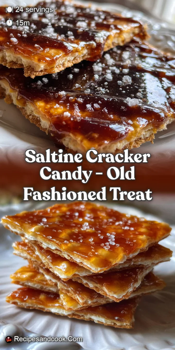 Close-up of saltine cracker candy highlighting the bubbly, caramelized sugar, buttery crackers, and crunchy pecan pieces.