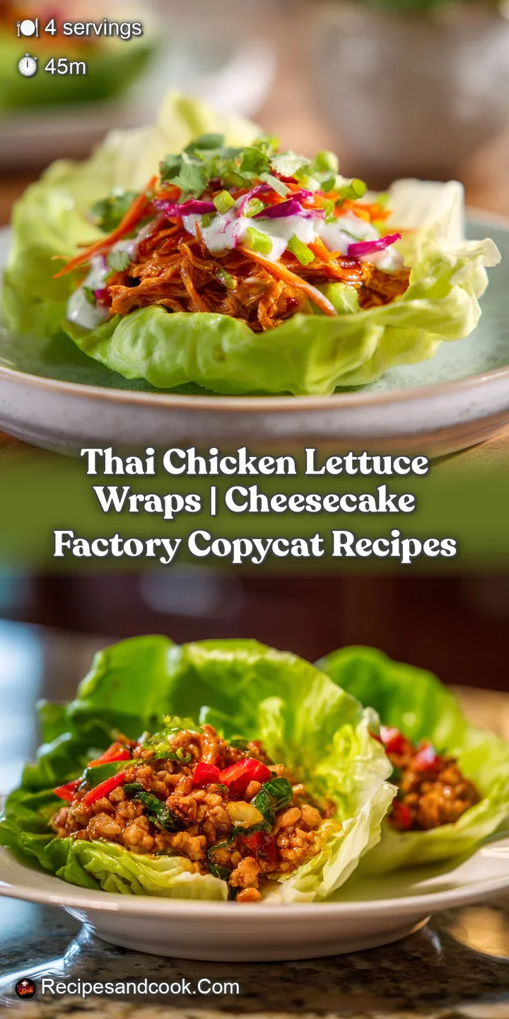 Close-up of tender, seasoned chicken nestled in a crisp green lettuce cup, with a hint of chili and herbs.