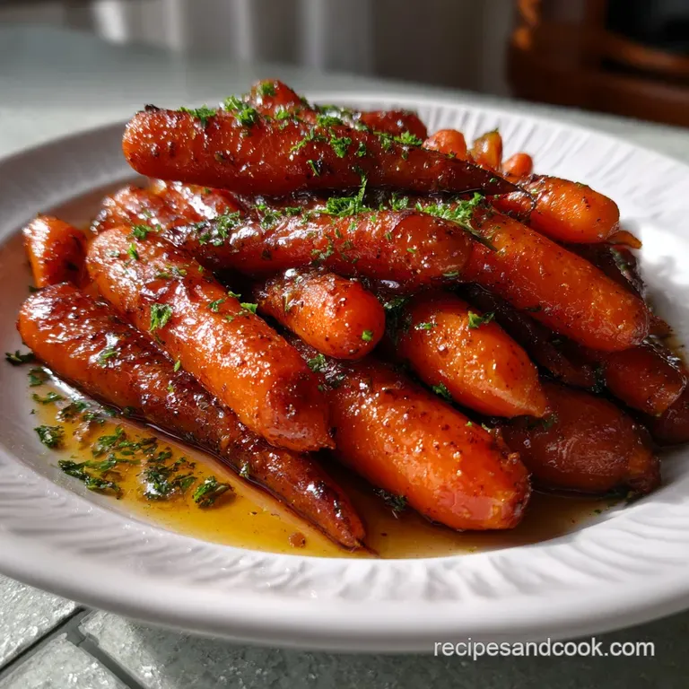 The Ultimate Carrots Side Dish: 20-Minute Glaze presentation