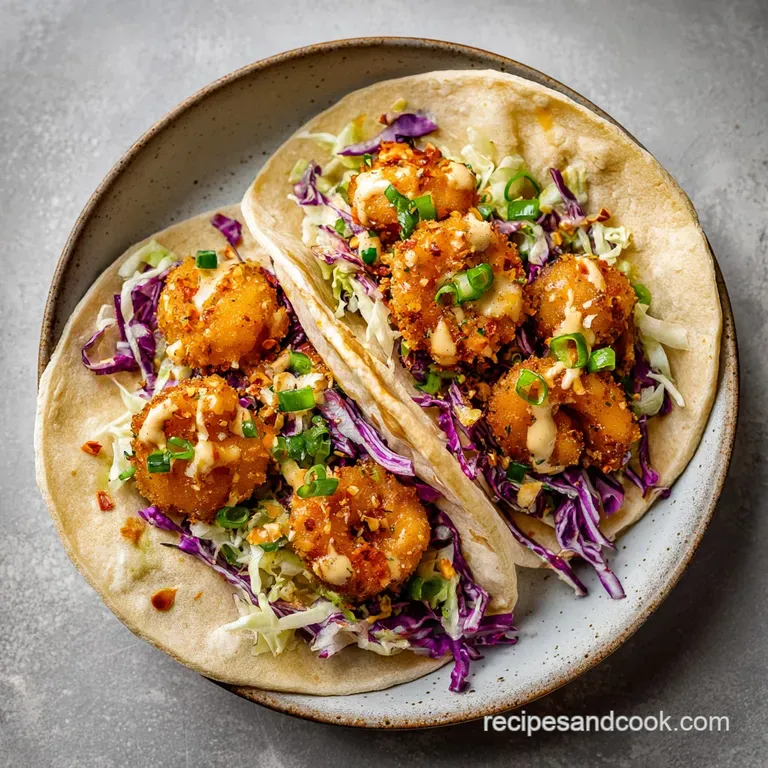Bang Bang Shrimp Tacos: Shatter Crisp and Creamy