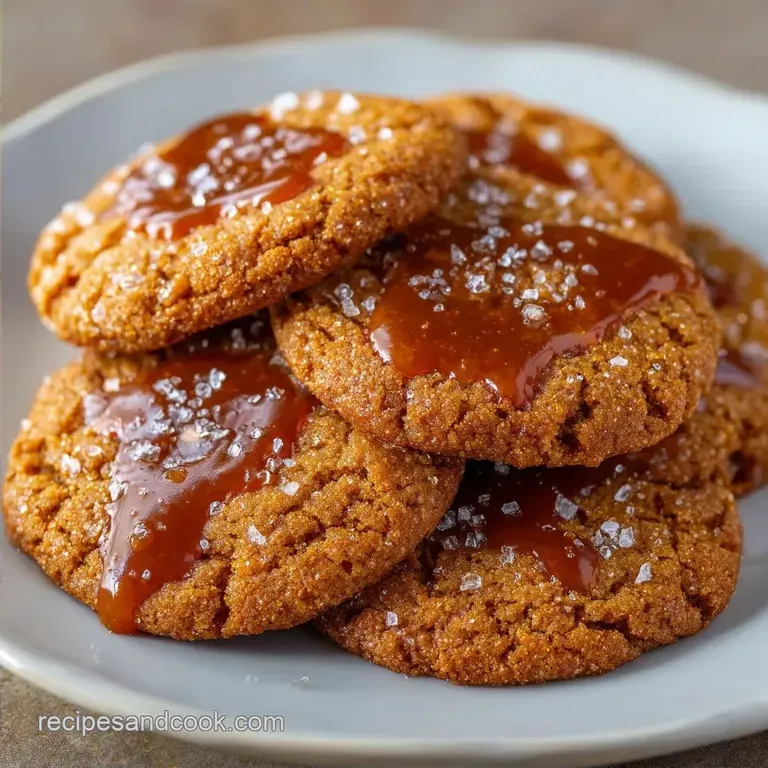 Brown Butter Bourbon Toffee Cookies: Chewy and Velvety