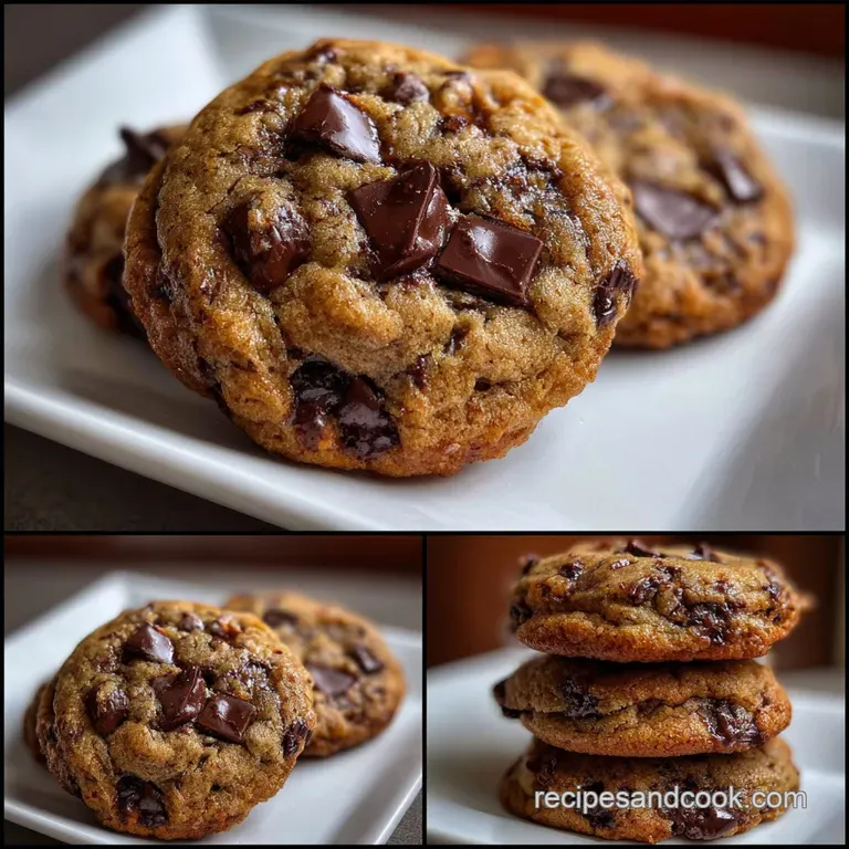 Cookie Recipes: Ultimate Brown Butter Chocolate Chip Cookies