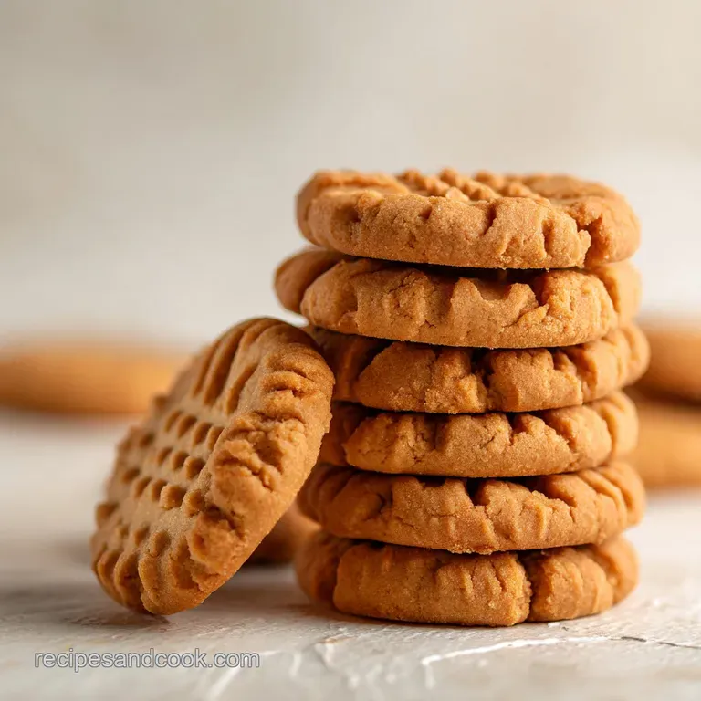 Peanut Butter Cookies: the Criss-Cross Classic presentation