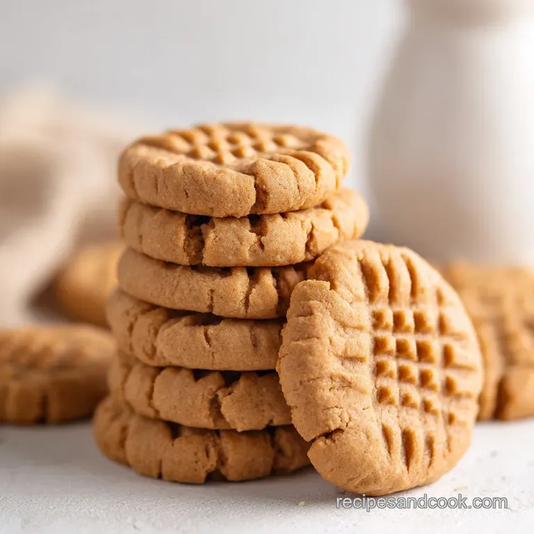 Peanut Butter Cookies: The Criss-Cross Classic