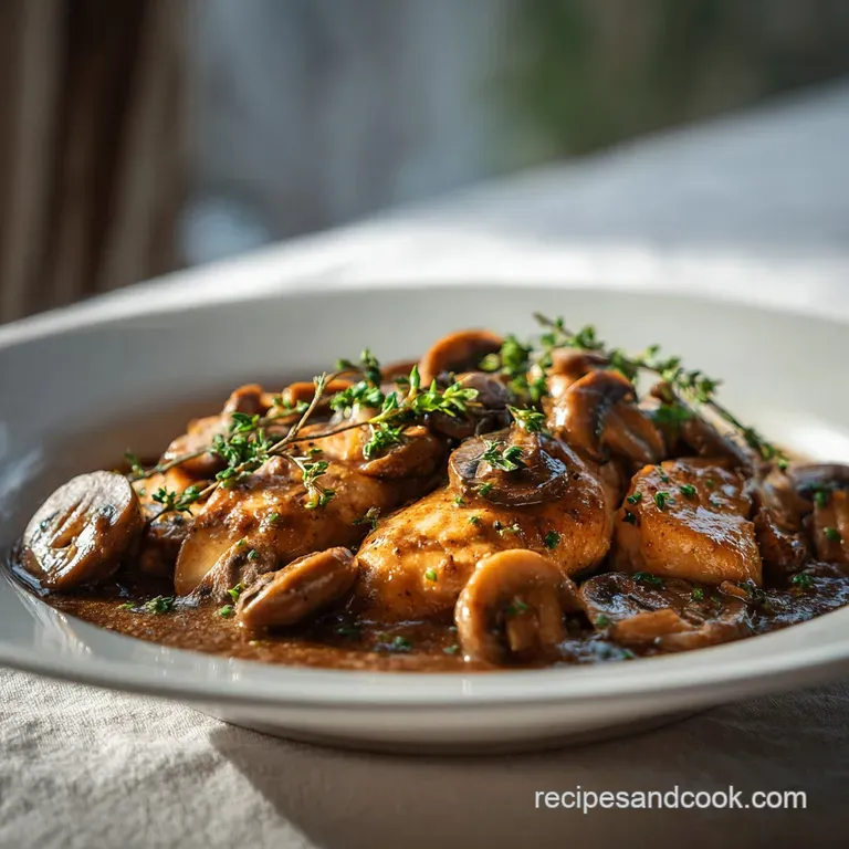 Authentic Chicken Marsala Recipe