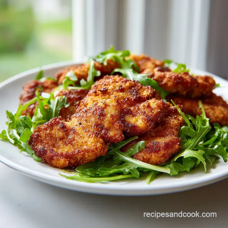 Chicken Milanese: Parmesan Crispy Cutlets