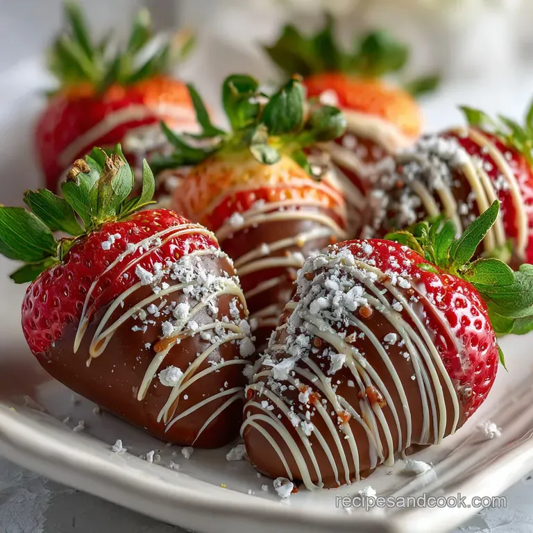 BEST Chocolate Covered Strawberries Recipe