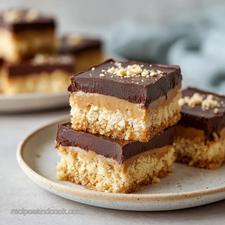 Chocolate Peanut Butter Bars: No-Bake Dream
