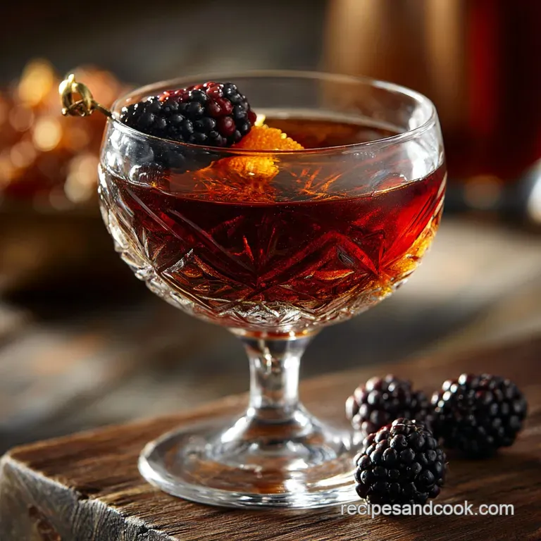Black Manhattan: The Elegant Perfect Amaro Cocktail Recipe