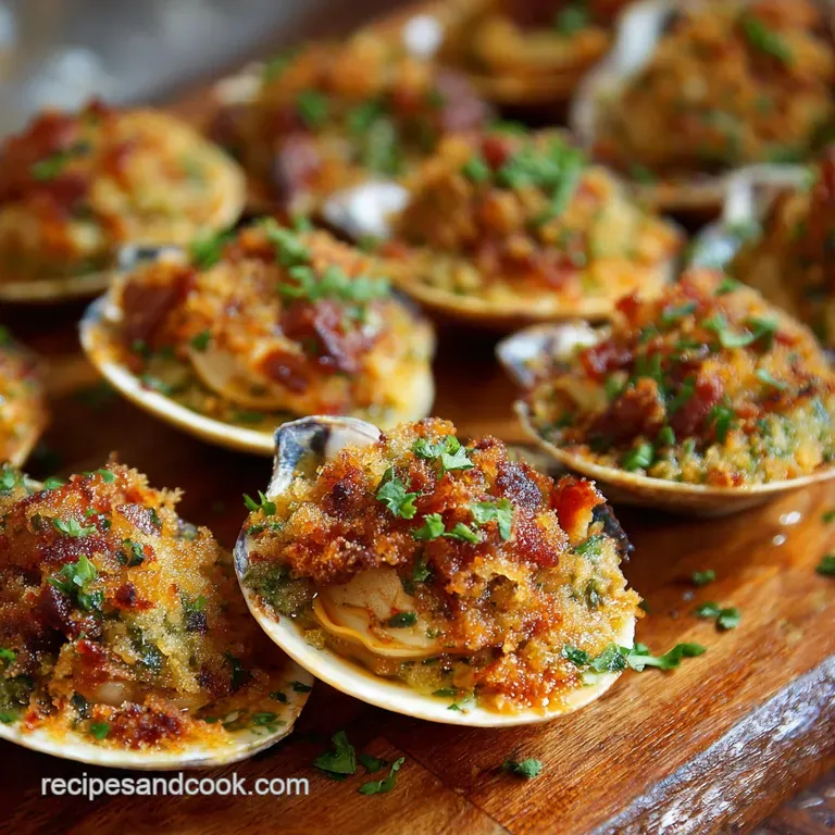 Clams Casino: the Ultimate Baked Appetizer Recipe presentation