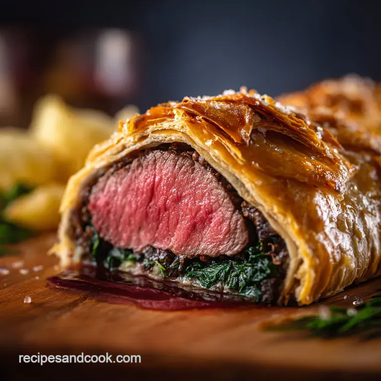 Gordon Ramsay Beef Wellington: the Classic Masterpiece presentation
