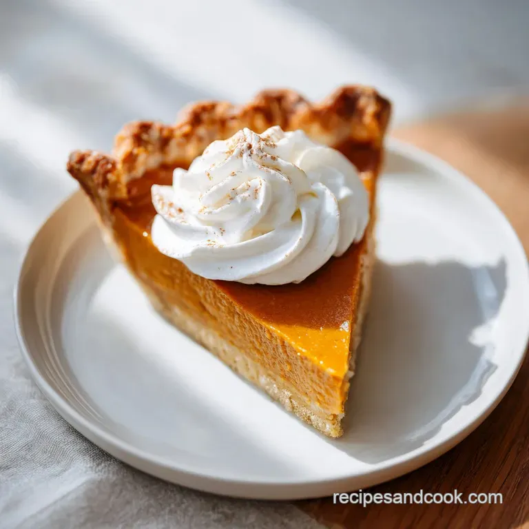 Homemade Pumpkin Pie: Silky and Spiced