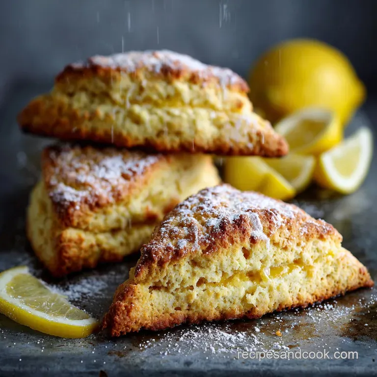 Coconut Flour Recipes: The Best Tender Lemon Blueberry Scones