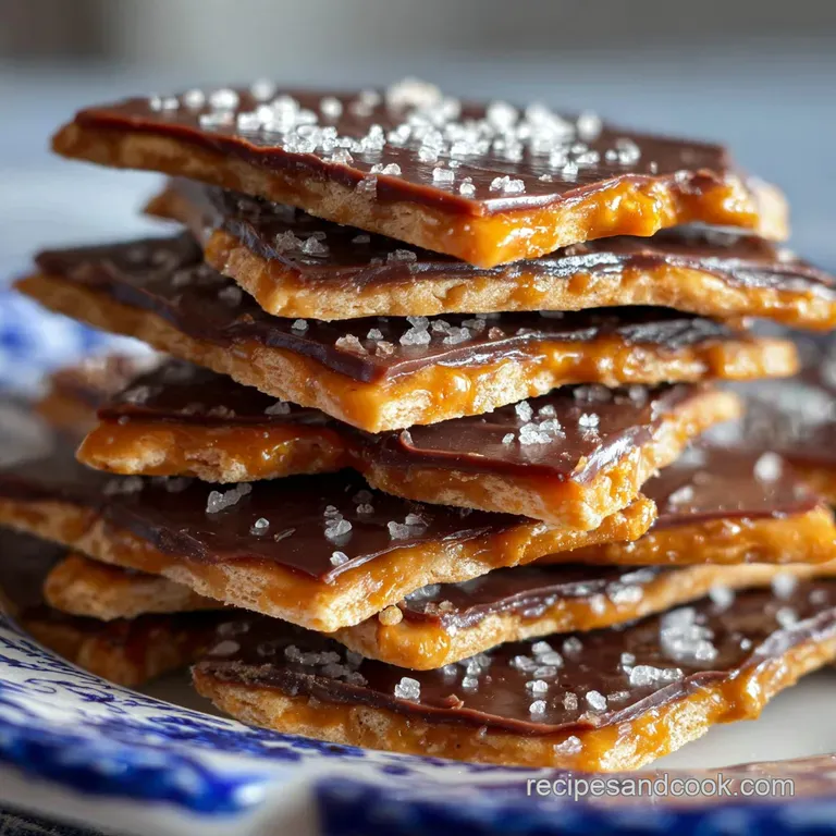 Cracker Candy Recipe: Old Fashioned Treat