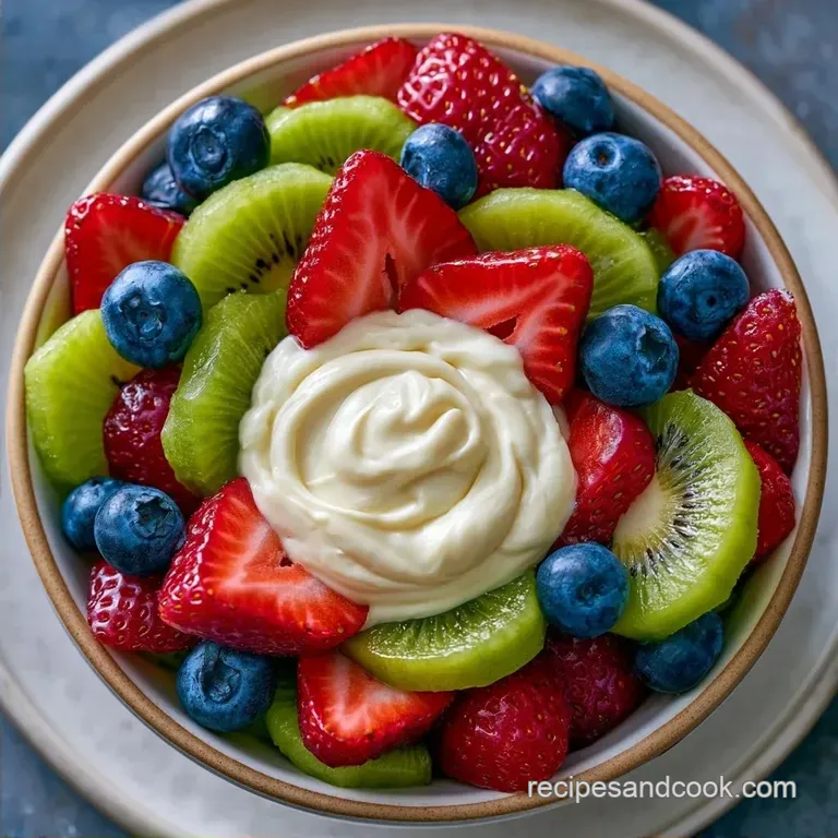 Guilt-Free Creamy Cheesecake Fruit Dip