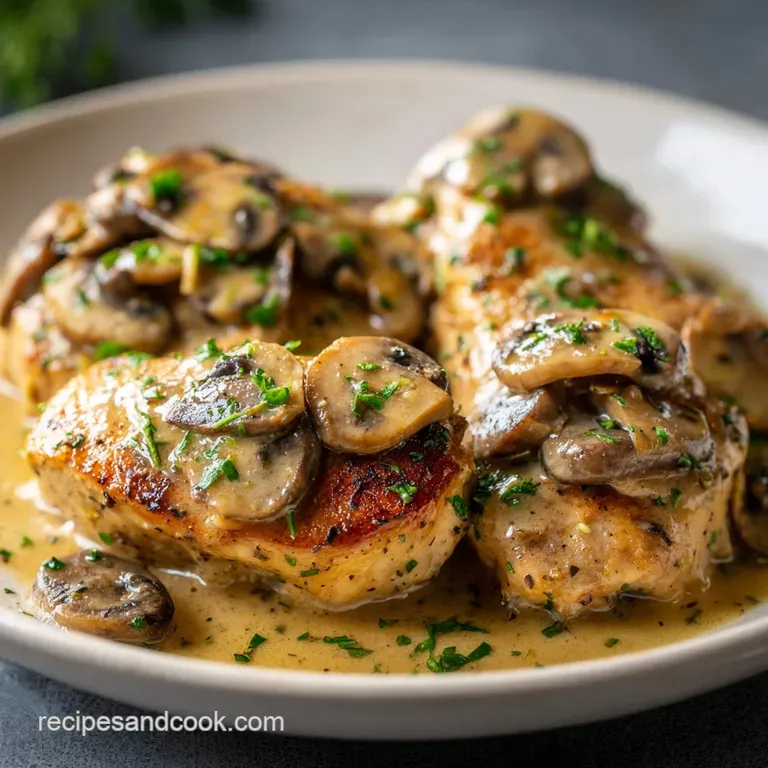 Creamy Mushroom Chicken