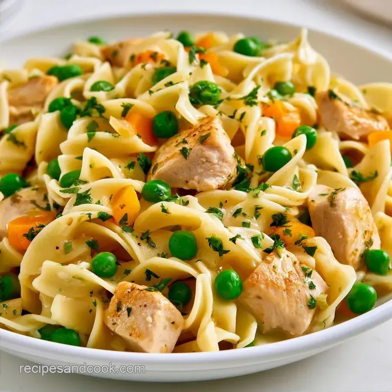 Old Fashioned Turkey Noodle Casserole with Panko Crust