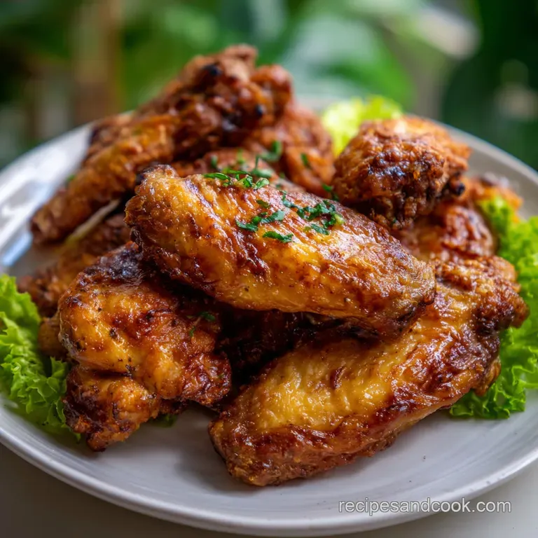The Ultimate Crispy Air Fryer Chicken Wings