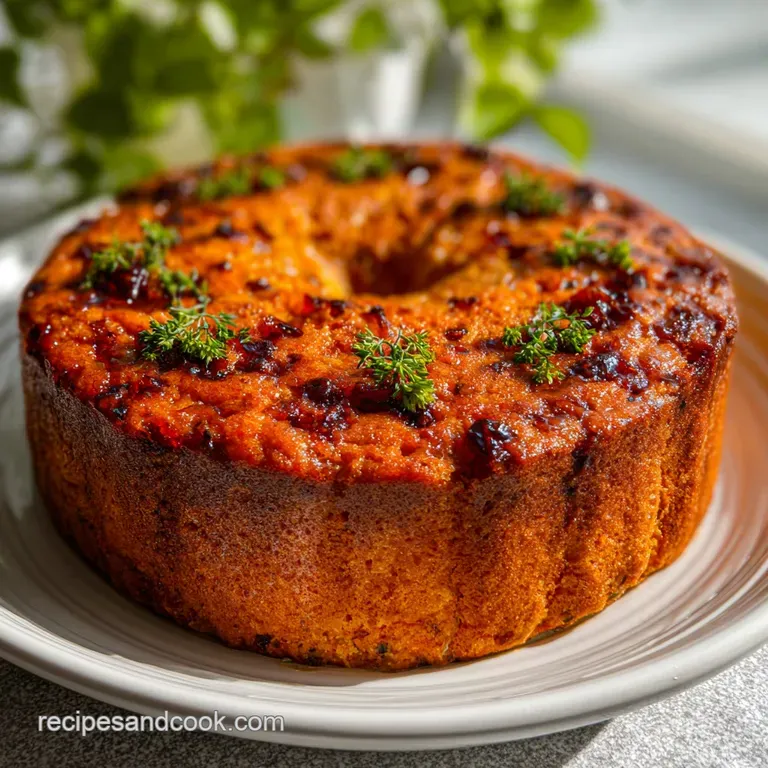 Slice of moist meatloaf with a glistening glaze, plated with mashed potatoes and green beans, showcasing a comforting home...