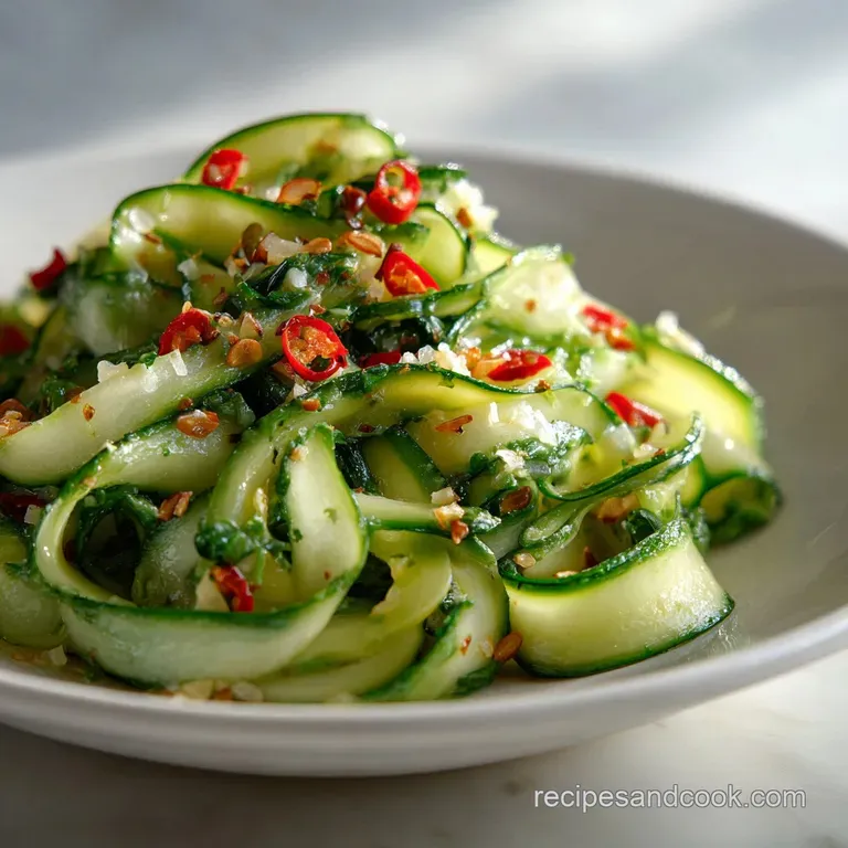 Cucumber Pasta Salad: Crisp and Zesty