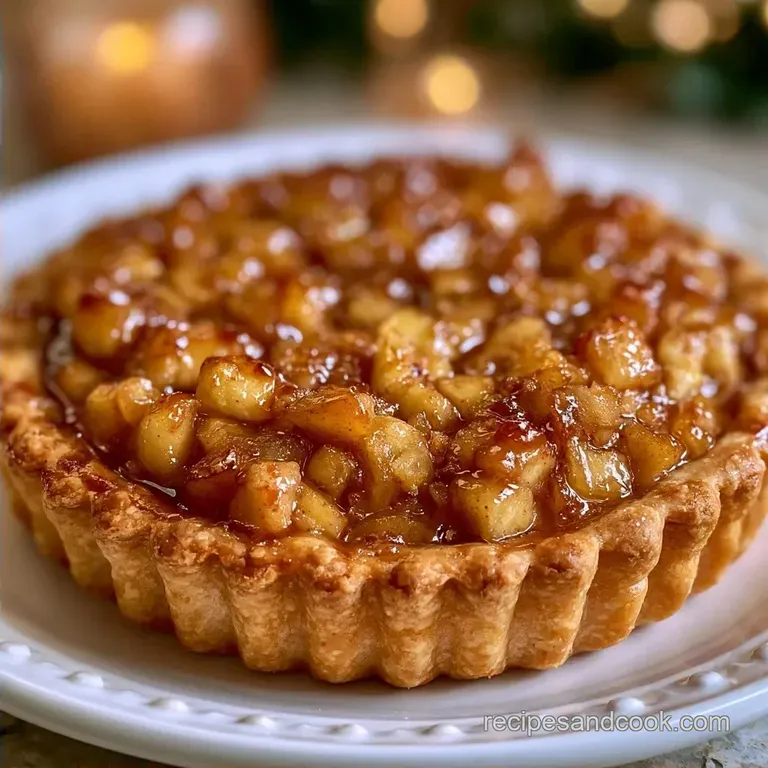 Old Fashioned Apple Cream Pie: Creamy Custard