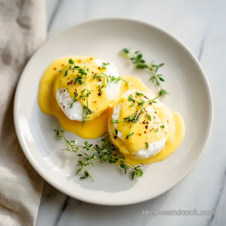 Mock Hollandaise Sauce: Silky and Simple