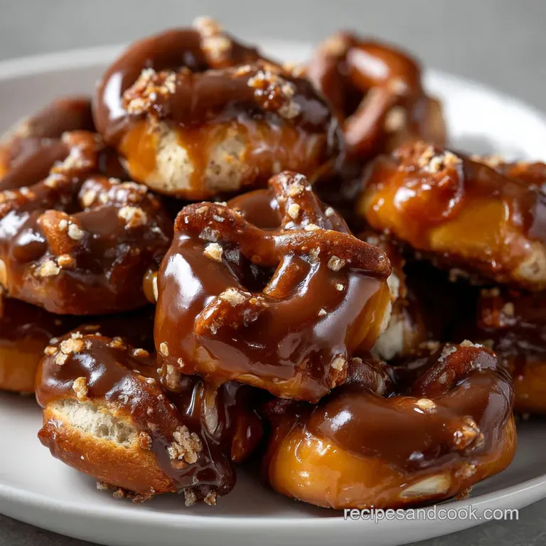 Rolo Pretzel Bites: Dead Easy Salted Caramel Crunch