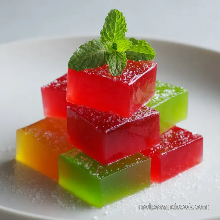 Jello Jigglers: The Proper Firm Gelatin Shapes Recipe