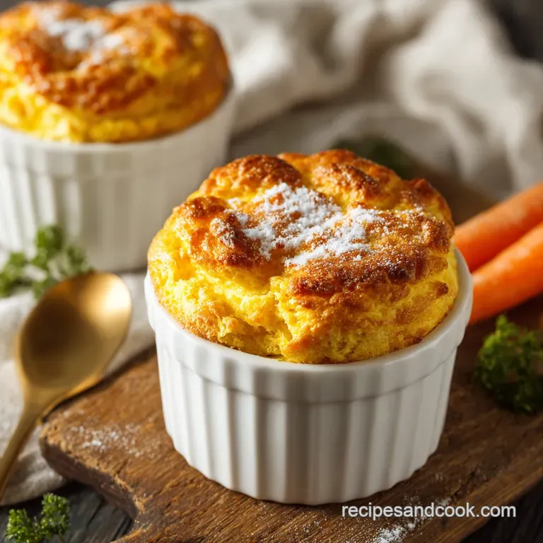 Carrot Souffle: The Golden Cloud Classic Fluffy Recipe