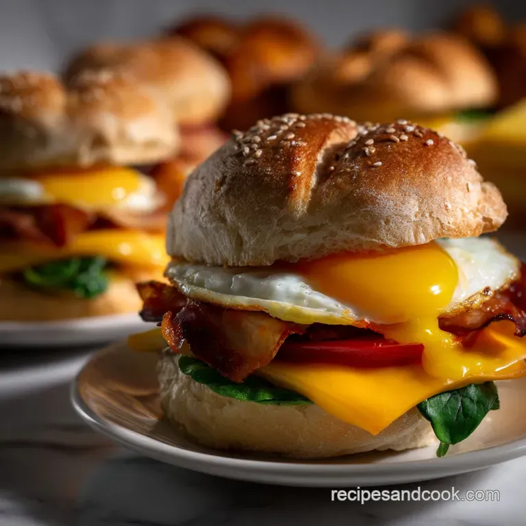 The Best Freezer Breakfast Sandwiches: No Soggy Mess presentation