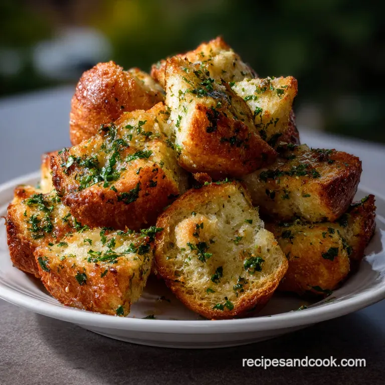 Delicious New Years Eve Finger Food Idea with Garlic