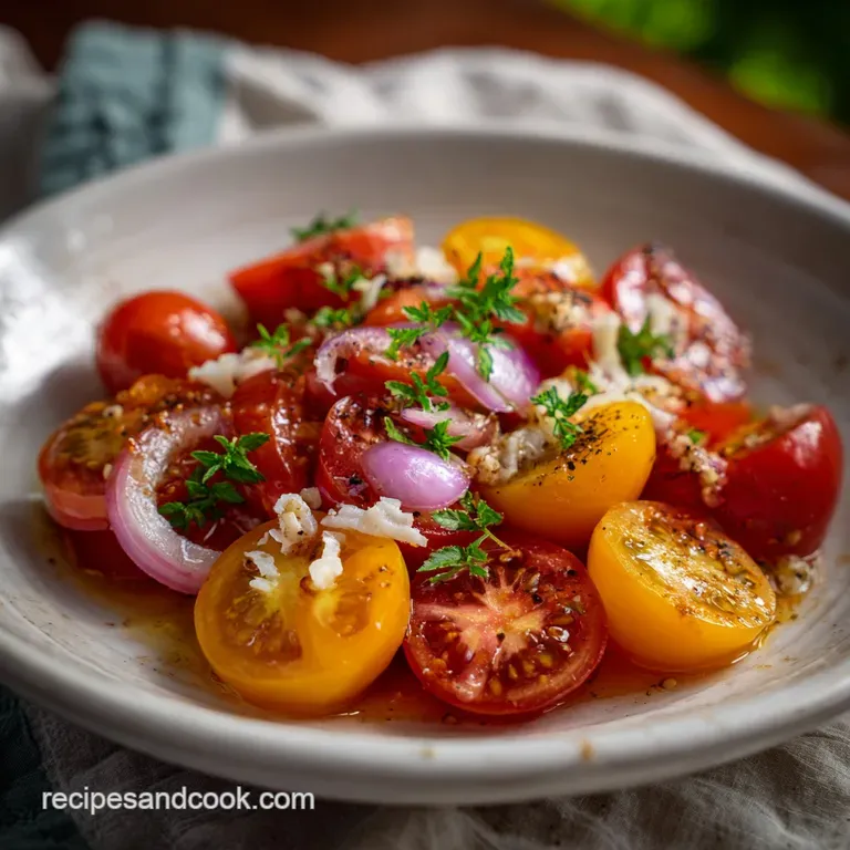 The Ultimate Heirloom Tomato Salad Recipe