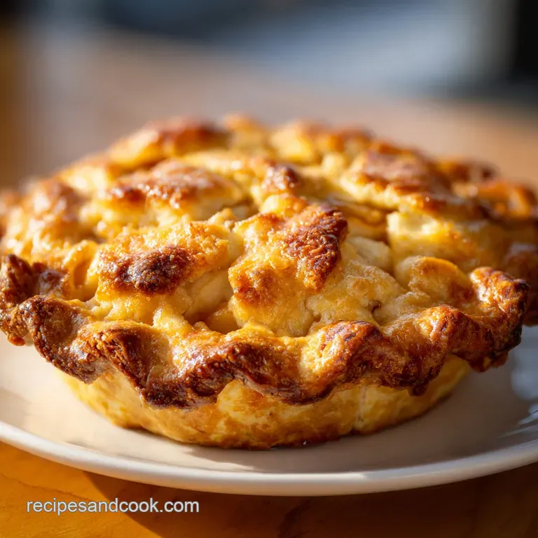 Homemade Apple Pie: Velvety Filling