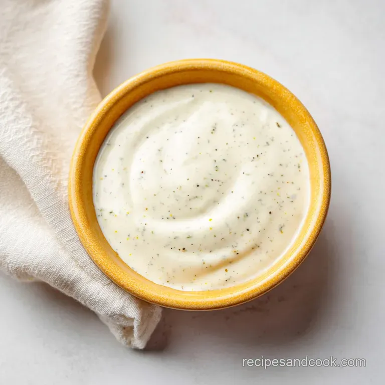 Pioneer Woman Ranch Dressing: Creamy and Tangy