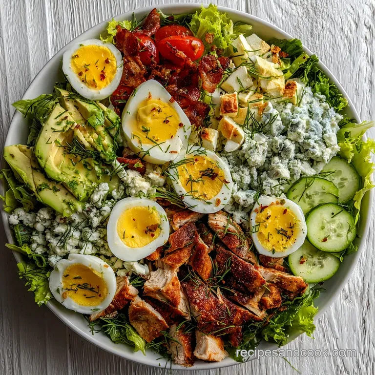 How to Make a Cobb Salad