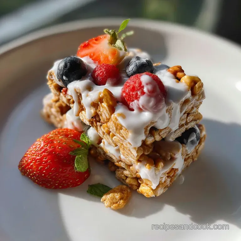 No Bake Cereal Bar Recipe