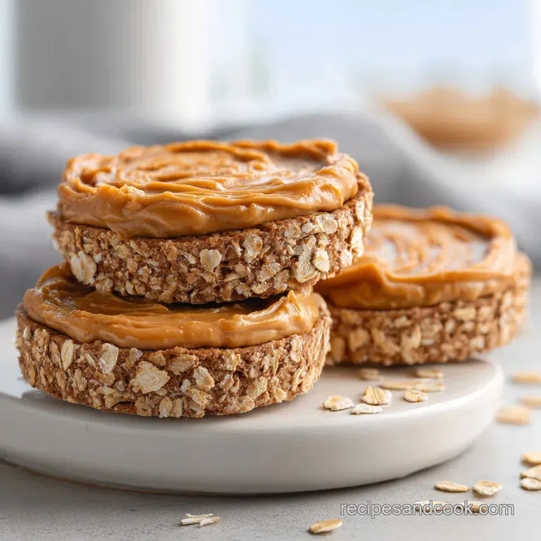 Peanut Butter Oat Balls with Oats and Honey
