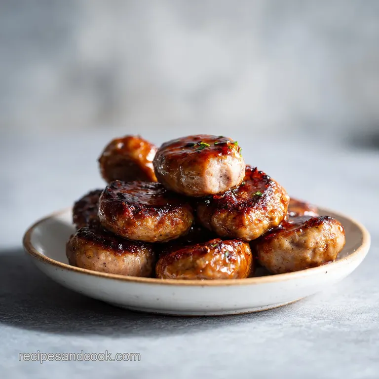 Pioneer Woman Sausage Balls: Moist and Tender