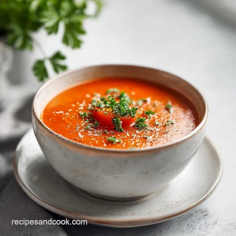 Pioneer Woman Tomato Soup: Silky and Comforting