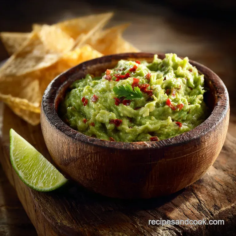 Guacamole: the Proper Ultra-Creamy and Zesty Recipe presentation