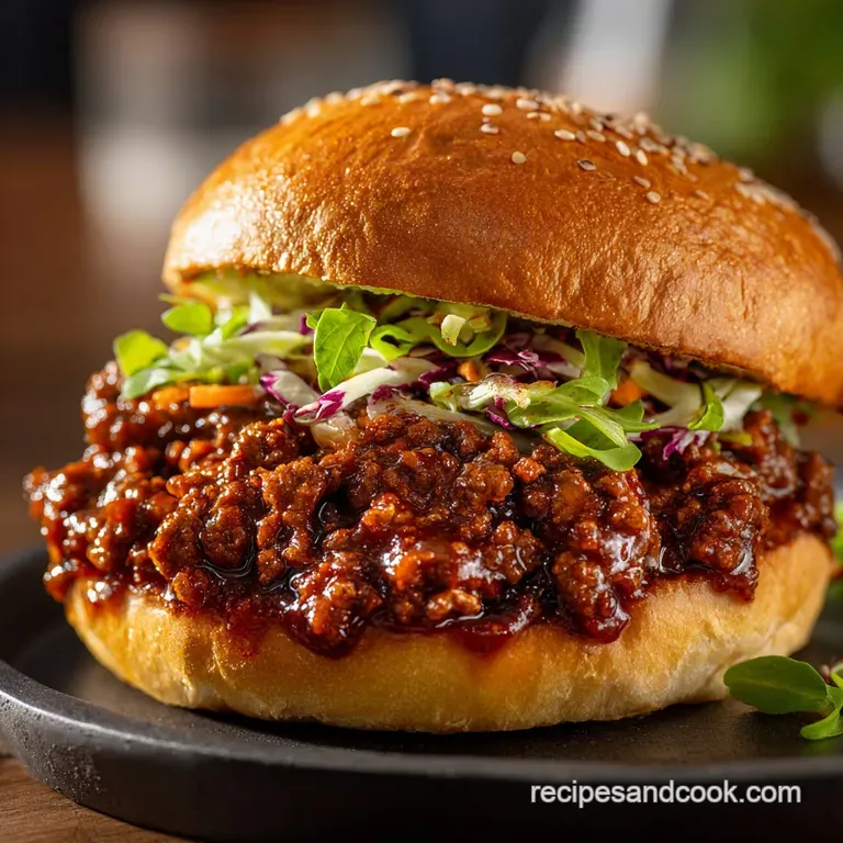 Sloppy Joe: The Proper Mess with Chefs Rich Umami Sauce