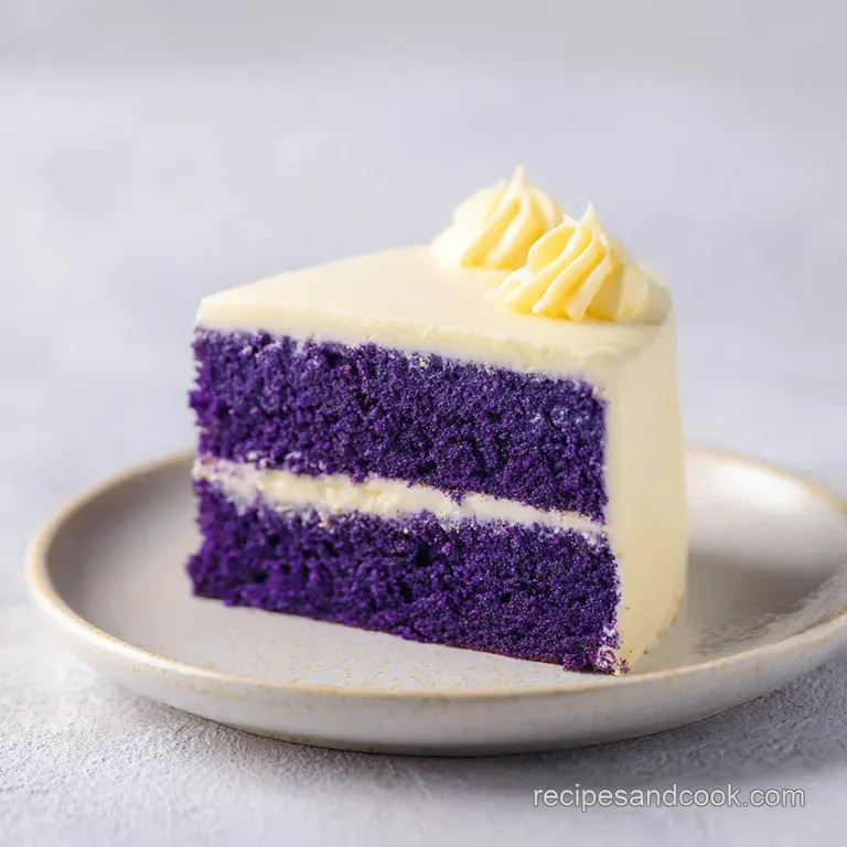 Royal Purple Velvet Cake: Moist and Silky