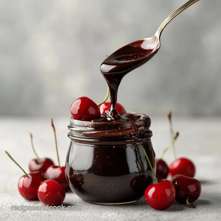 Hot Fudge Sauce: Deep Dark Silky Indulgence presentation