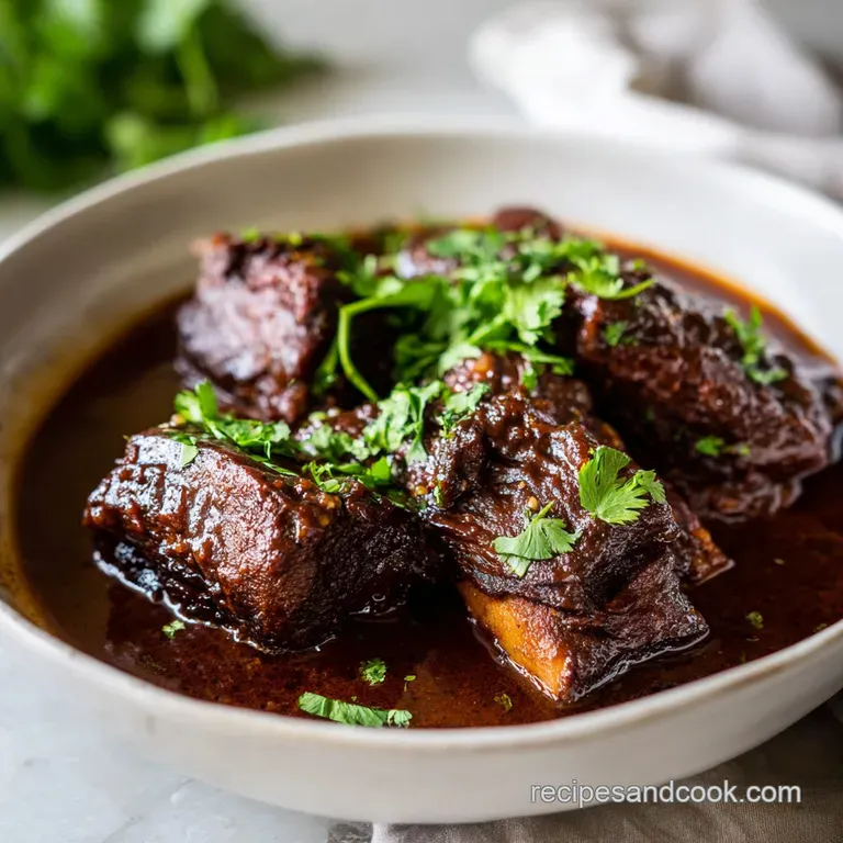 Slow Cooker Short Ribs: Velvety & Tender