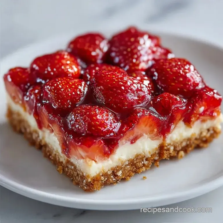 Strawberry Lemonade Dream Bars: Zesty and Bright