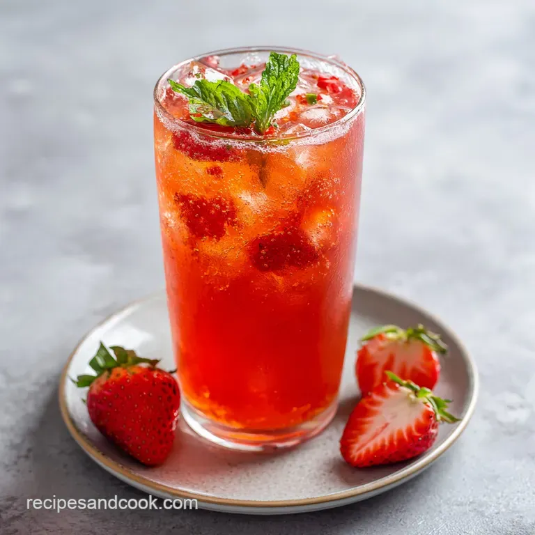 Strawberry Long Island Iced Tea: A Vibrant Twist