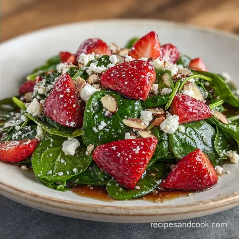 Best Ever Strawberry Spinach Salad: Fresh and Tangy