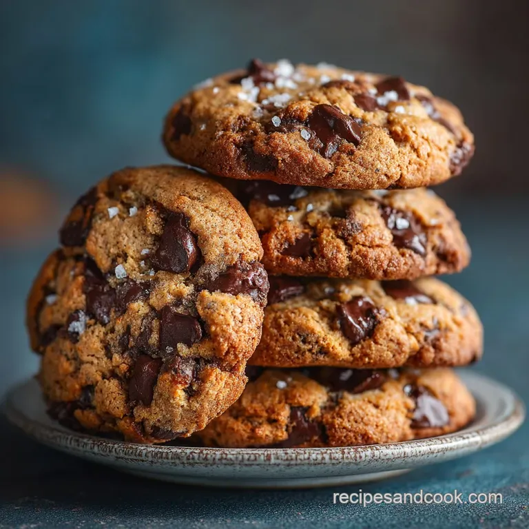 Chocolate Chip Cookies: Ultimate Brown Butter Recipe presentation