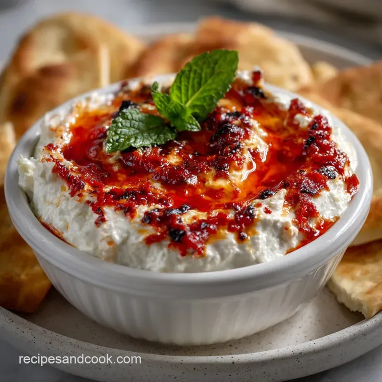 Appetizer Recipes: Easy Whipped Feta Dip